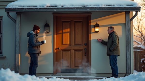 Vous avez froid ? Optez pour une bande isolante pour votre porte